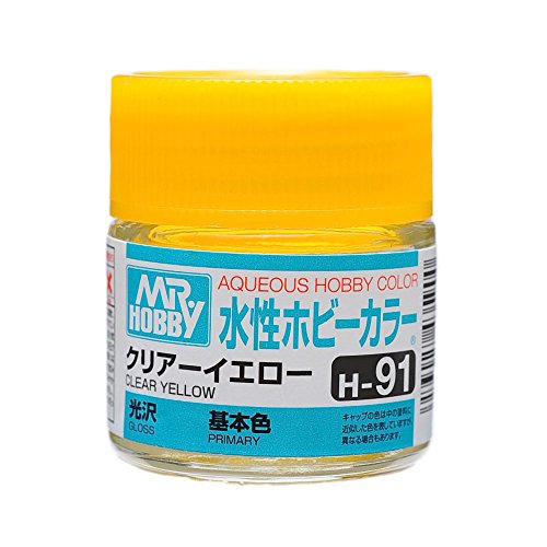 Aqueous Hobby Color - H91 Gloss Clear Yellow (Primary)