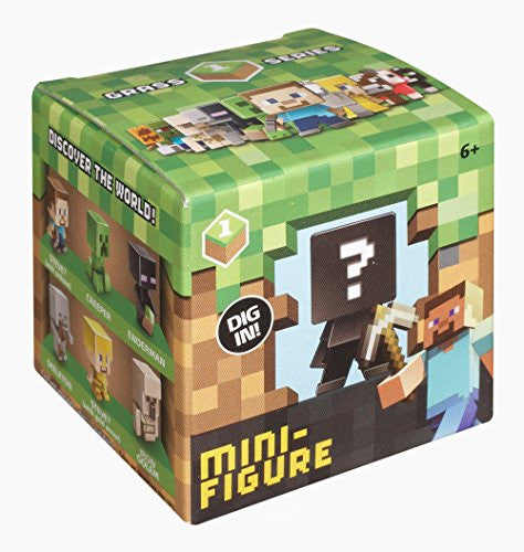 Minecraft Collectible Figure Mystery Blind Box (1 piece Styles May Vary)