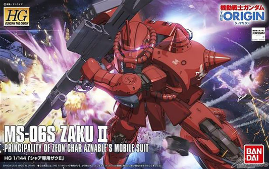 HG 1/144 MS-06S Zaku II (Char's Zaku II)