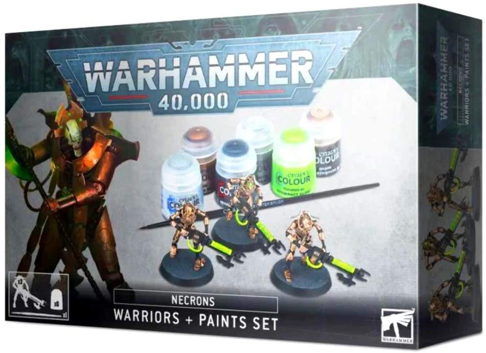 Warhammer 40,000: Warriors Necrons + Paints Set