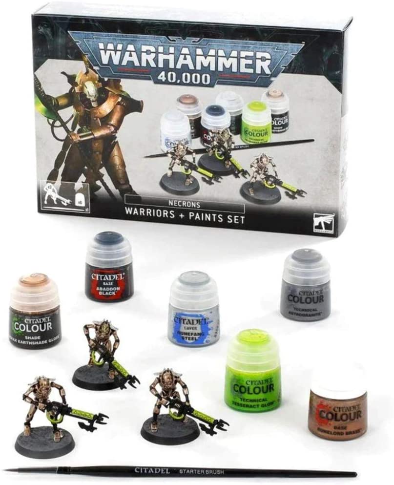 Warhammer 40,000: Warriors Necrons + Paints Set