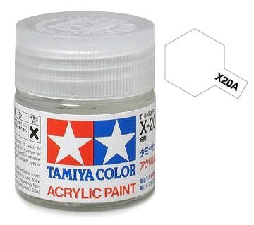 Tamiya Color Acrylic Paint 23ml Bottle X-20A Thinner