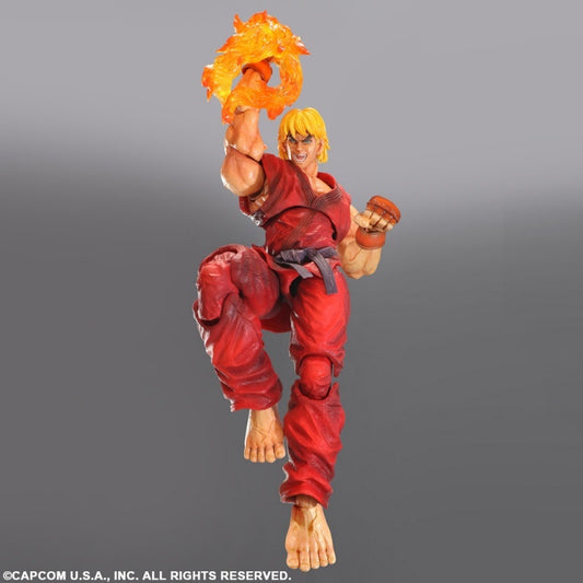 Super Street Fighter IV Play Arts Kai Ken Masters