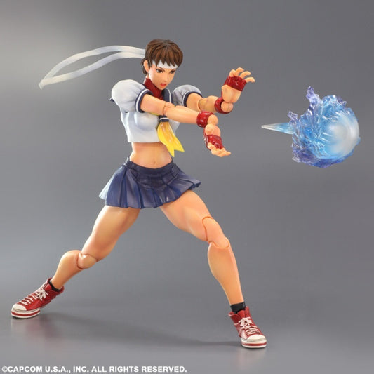 Super Street Fighter IV Play Arts Kai Sakura Kasugano