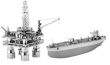 Metal Earth-Offshore Oil Rig&Tanker