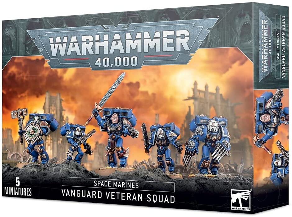 Warhammer 40,000: Space Marines Vanguard Veteran Squad