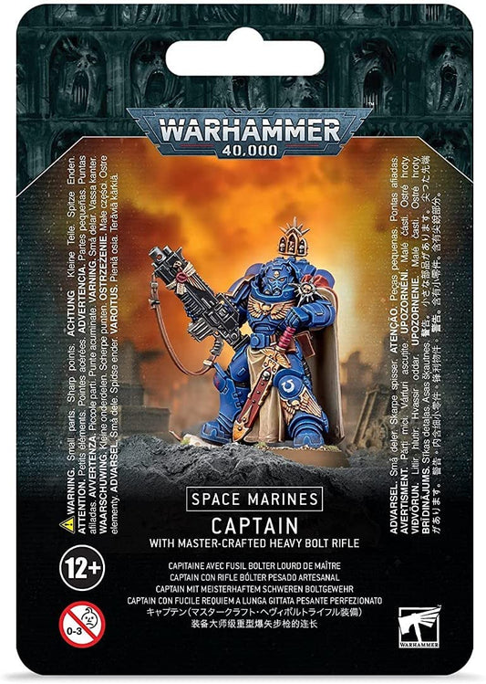 Warhammer 40,000: Space Marines Captain with Master-Crafted Heavy Bolt Rifle