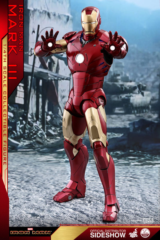 Iron Man Mark III Quarter Scale Figure by Hot Toys