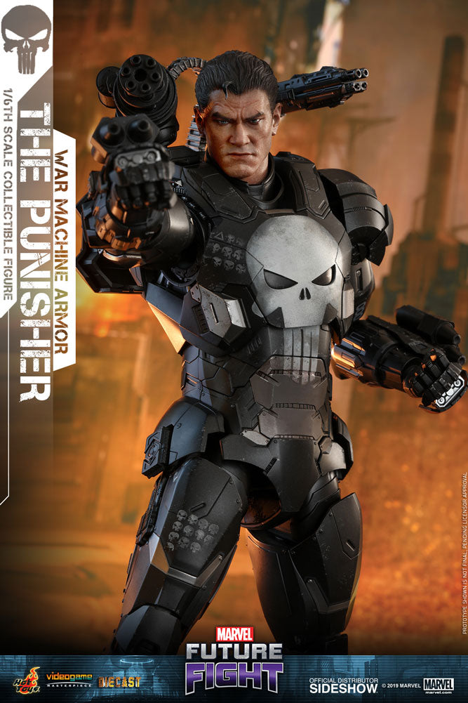 The Punisher War Machine Armor Sixth Scale Figure by Hot Toys
