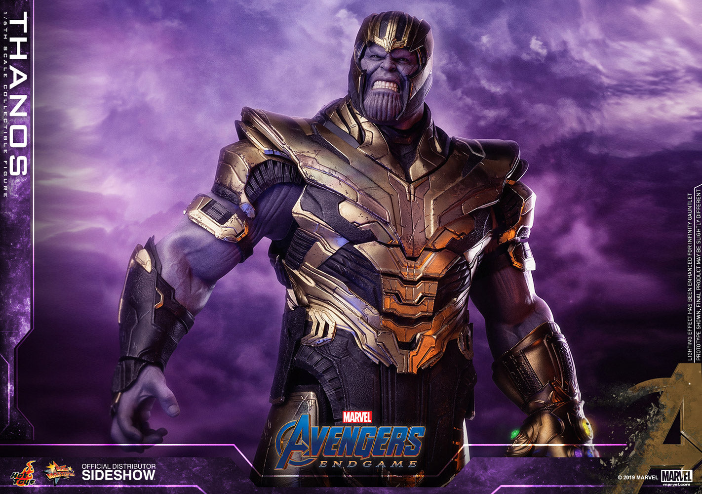 Thanos Sixth Scale Figure by Hot Toys