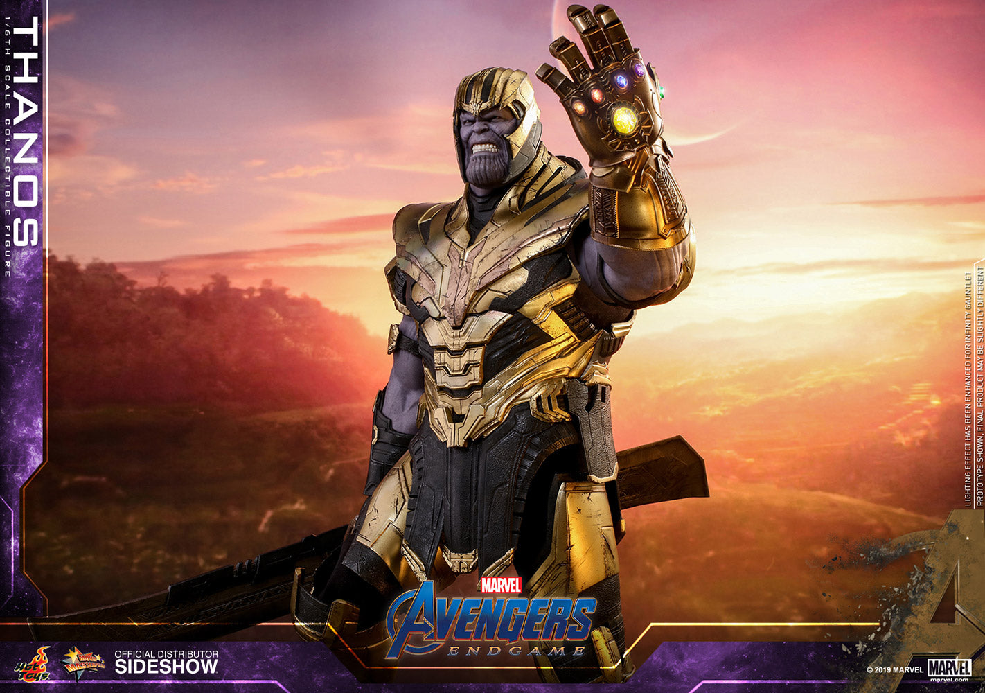 Thanos Sixth Scale Figure by Hot Toys