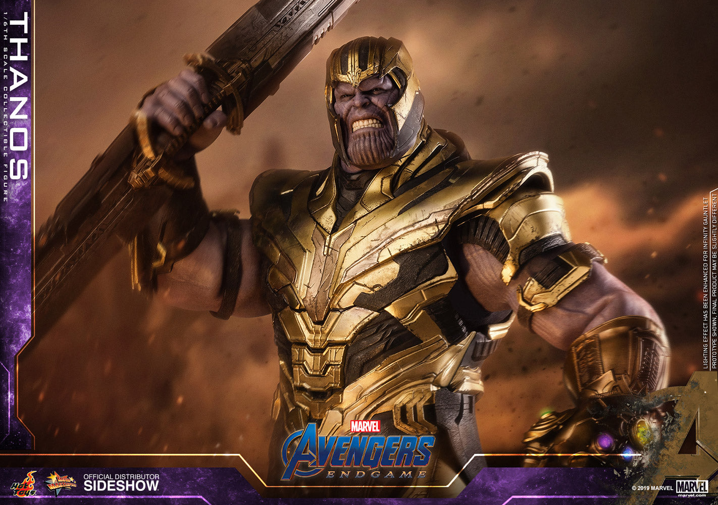 Thanos Sixth Scale Figure by Hot Toys