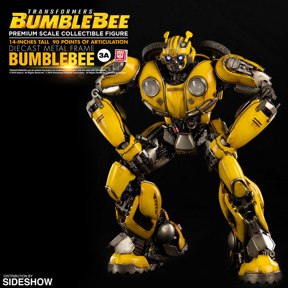 Bumblebee Premium Scale Die-Cast Collectible Figure - Transformers: Bumblebee (ThreeA)