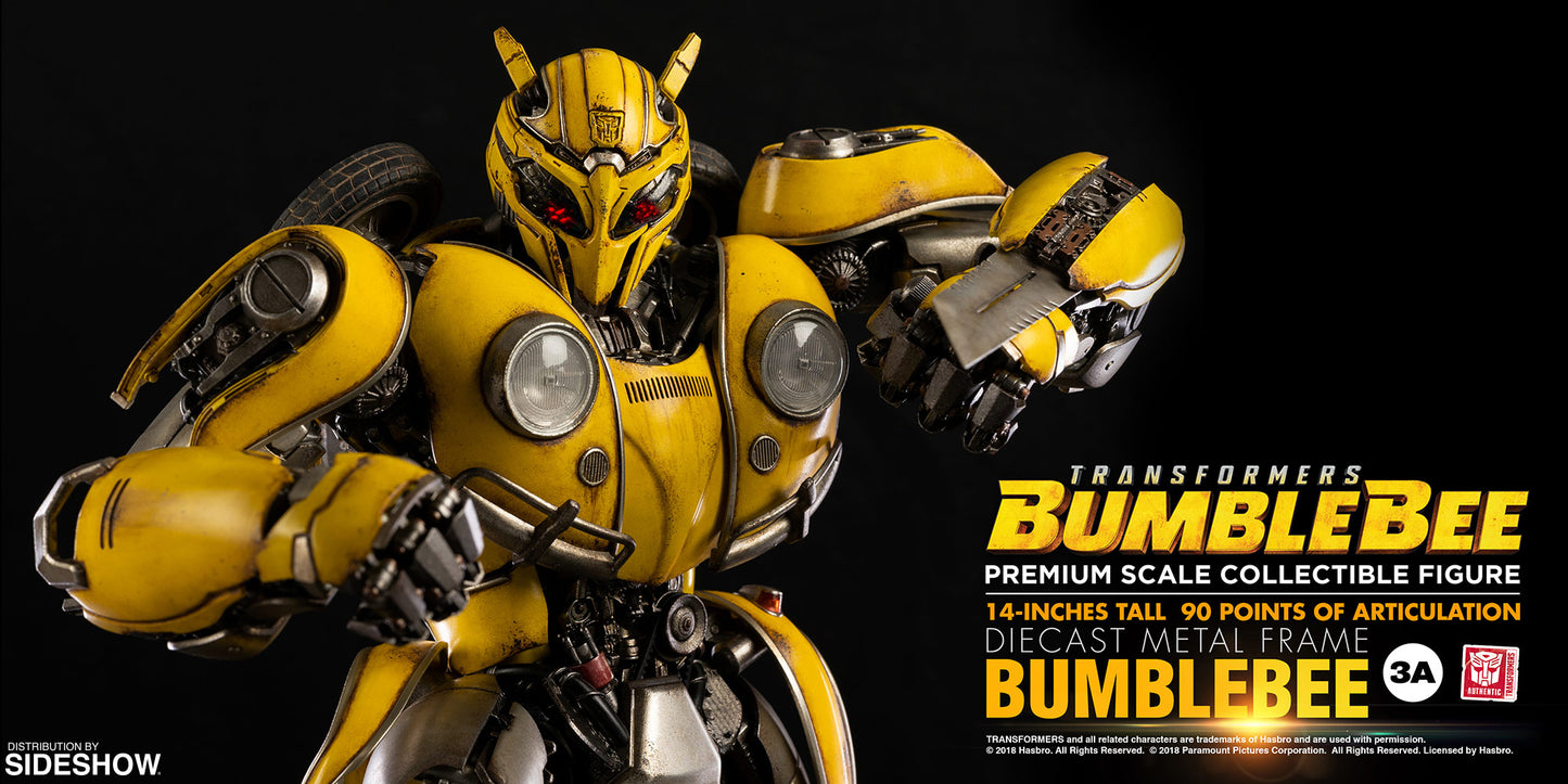 Bumblebee Premium Scale Die-Cast Collectible Figure - Transformers: Bumblebee (ThreeA)