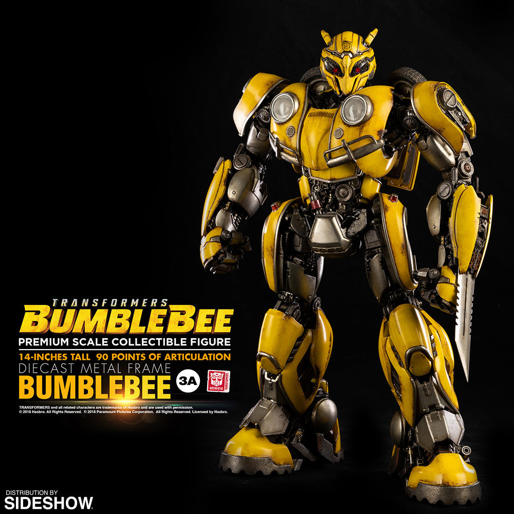 Bumblebee Premium Scale Die-Cast Collectible Figure - Transformers: Bumblebee (ThreeA)