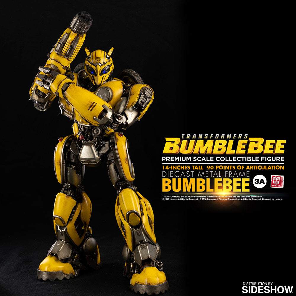 Bumblebee Premium Scale Die-Cast Collectible Figure - Transformers: Bumblebee (ThreeA)