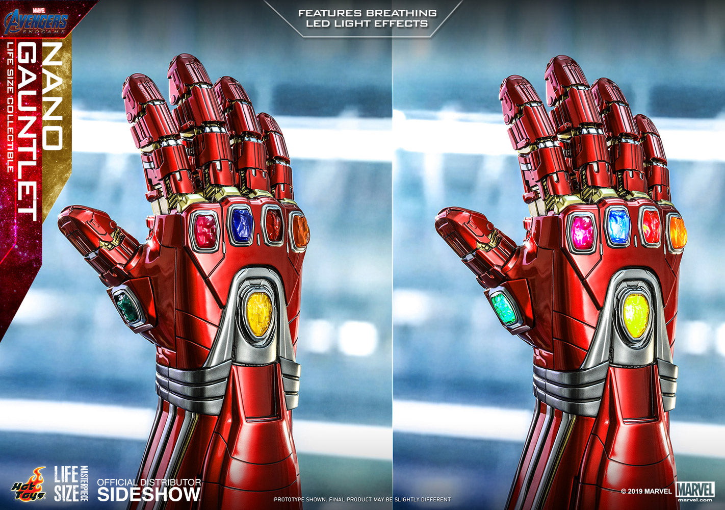 Nano Gauntlet Life-Size Replica by Hot Toys (Display Item)