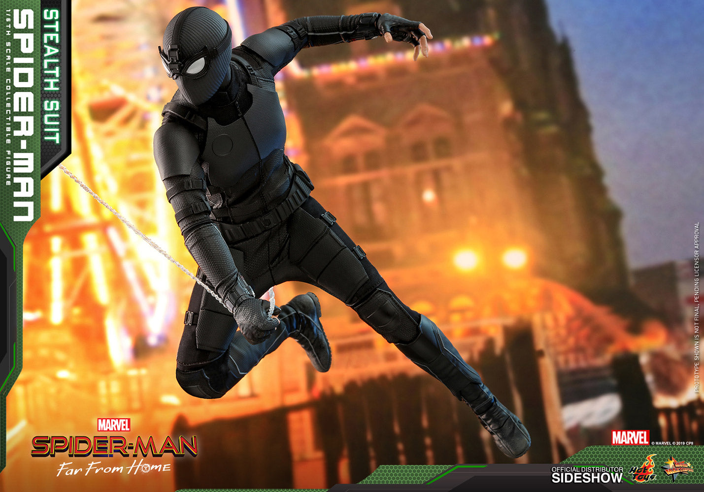 Spider-man (Stealth Suit) - Spider-man: Far From Home - Sixth Scale Figure by Hot Toys