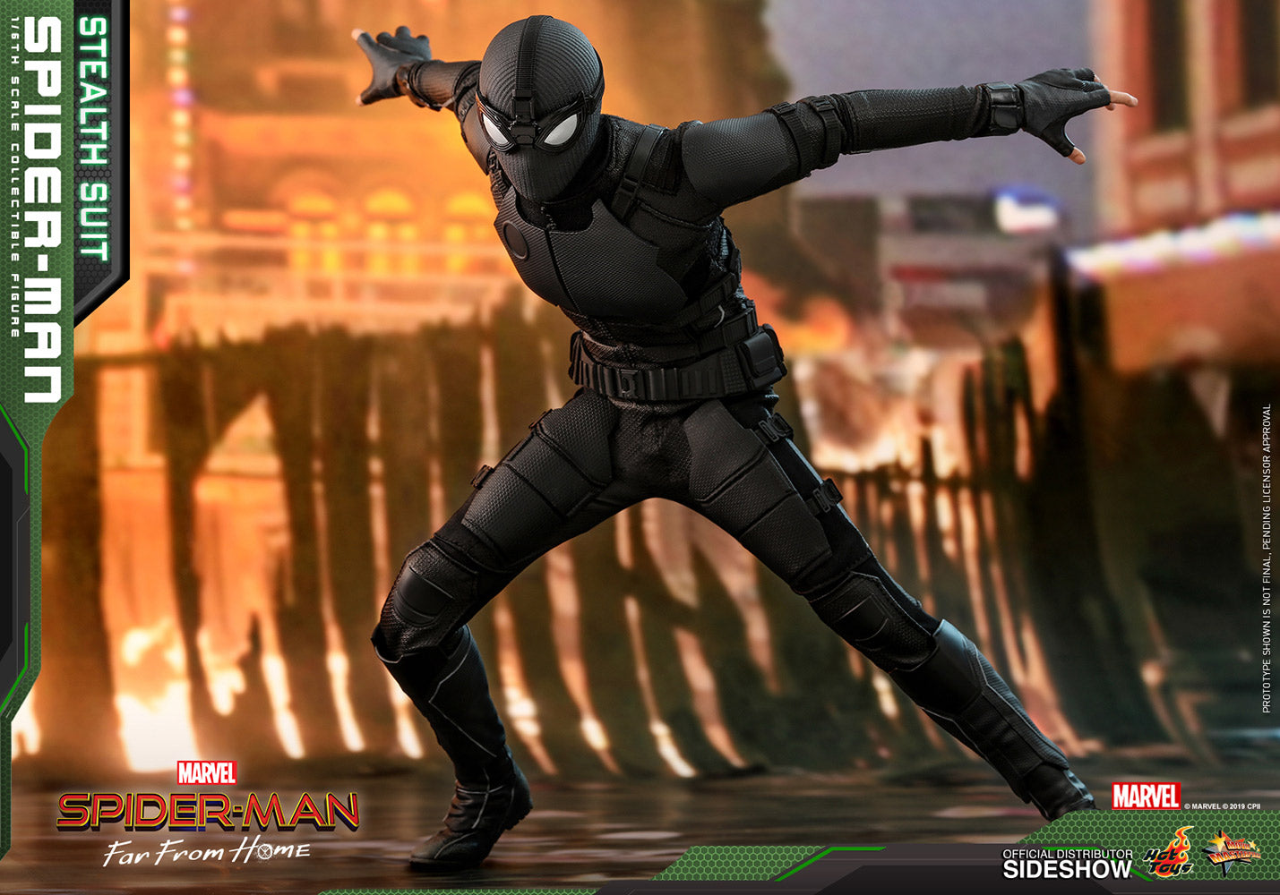 Spider-man (Stealth Suit) - Spider-man: Far From Home - Sixth Scale Figure by Hot Toys