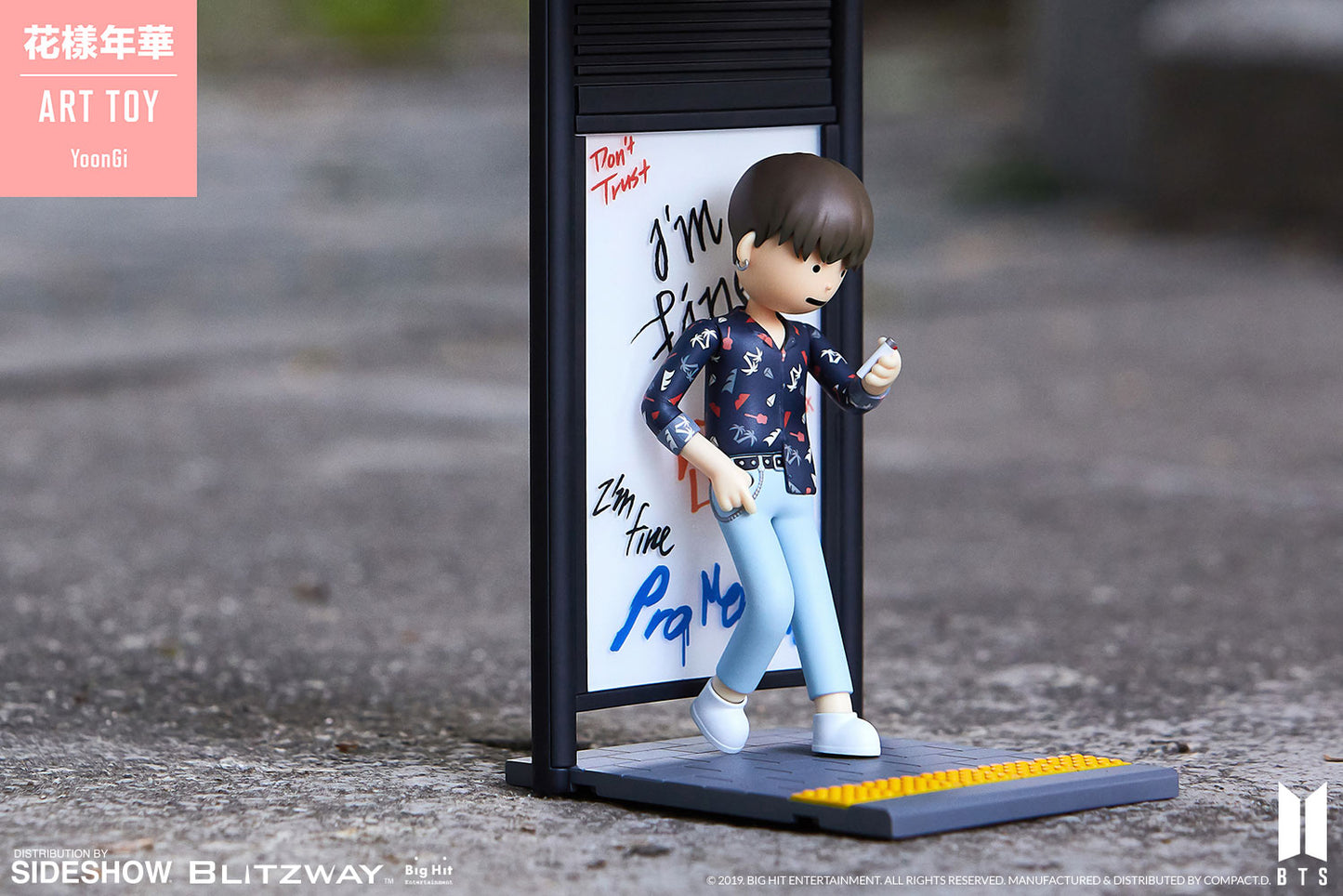 YoonGi (Suga) Designer Toy by Blitzway