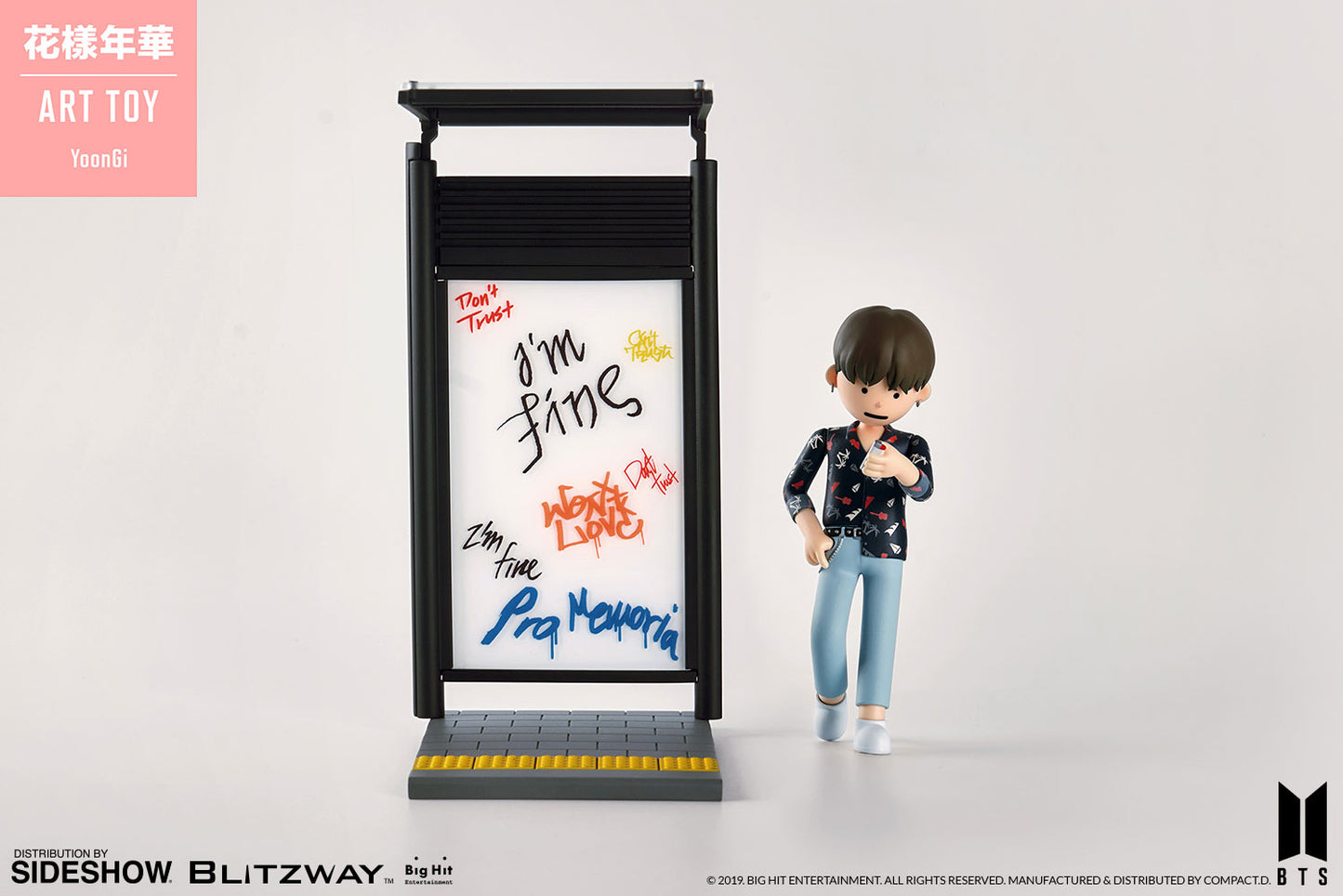 YoonGi (Suga) Designer Toy by Blitzway