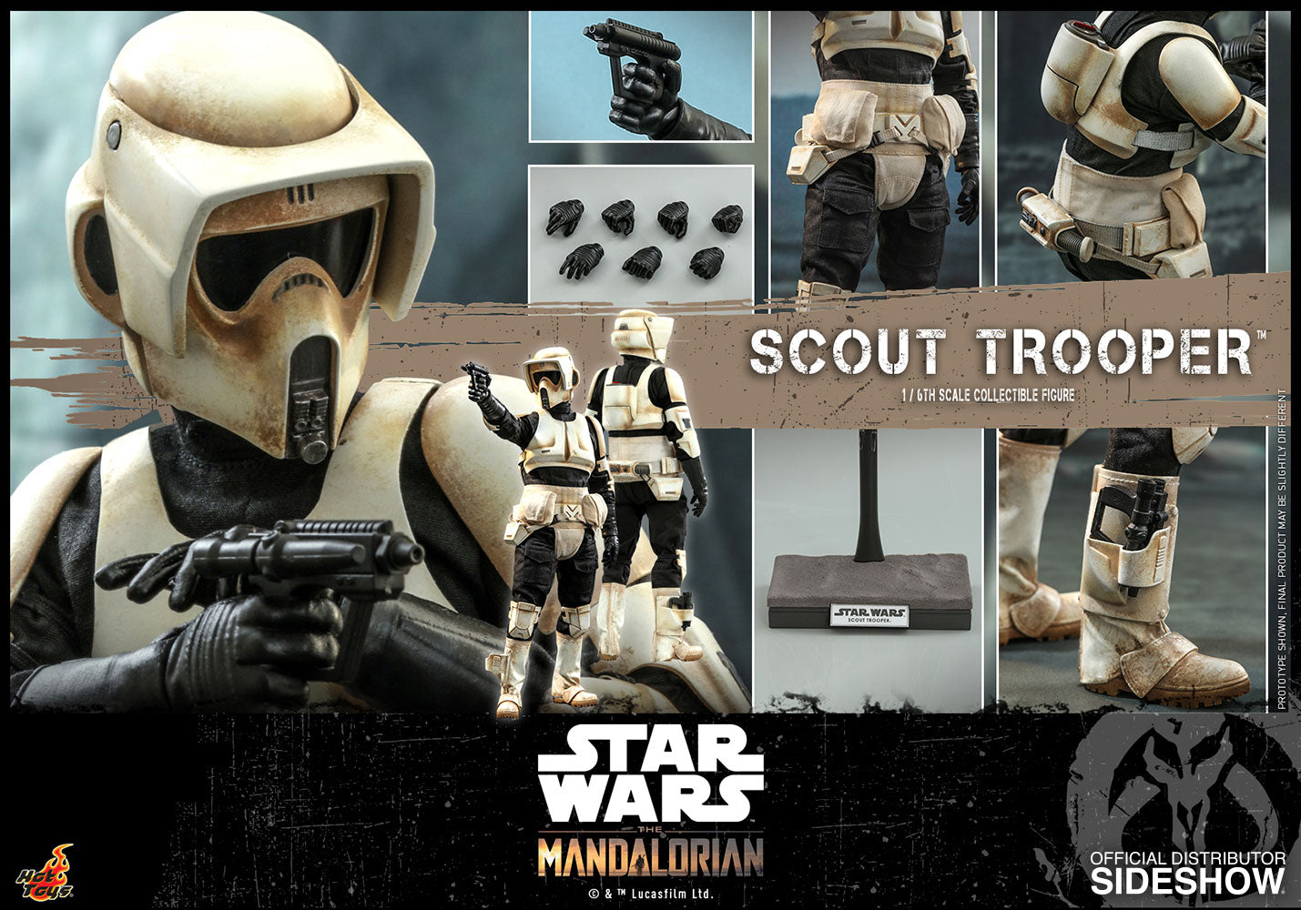 Scout Trooper (The Mandalorian) Sixth Scale Figure by Hot Toys