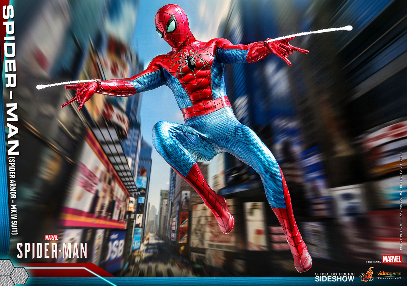 Spider-man (Spider Armor Mk. IV) - Marvel's Spider-man Game - Sixth Scale Figure by Hot Toys