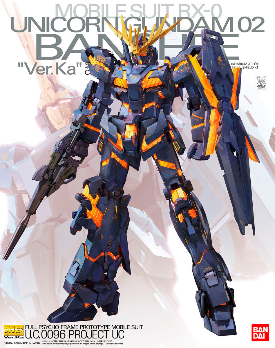 MG 1/100 Unicorn Gundam 02 Banshee Ver. Ka