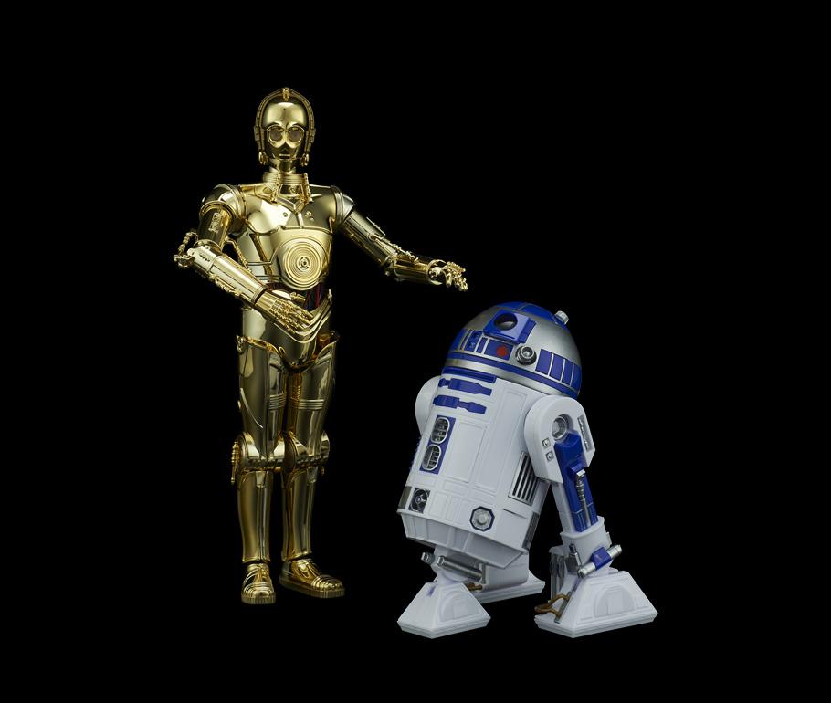 Bandai Star Wars 1/12 Scale - C-3PO & R2-D2