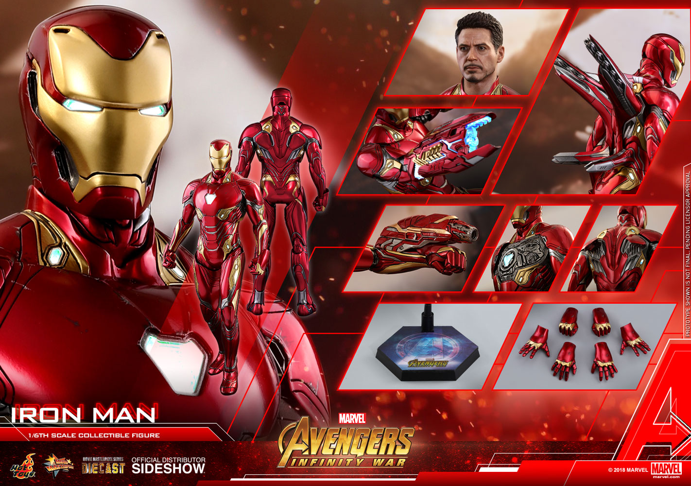 Iron Man Mark L Sixth Scale Figure by Hot Toys