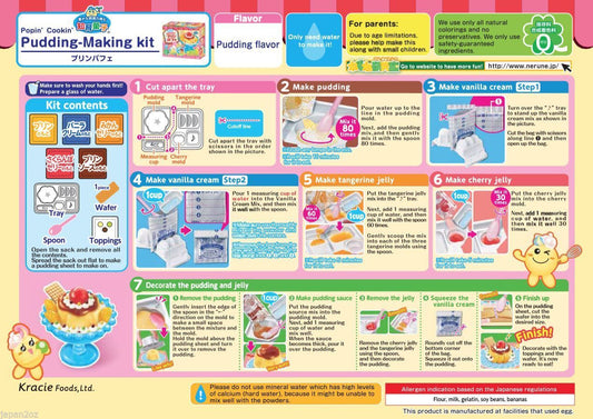 Popin Cookin Happy Kitchen: Pudding Parfait