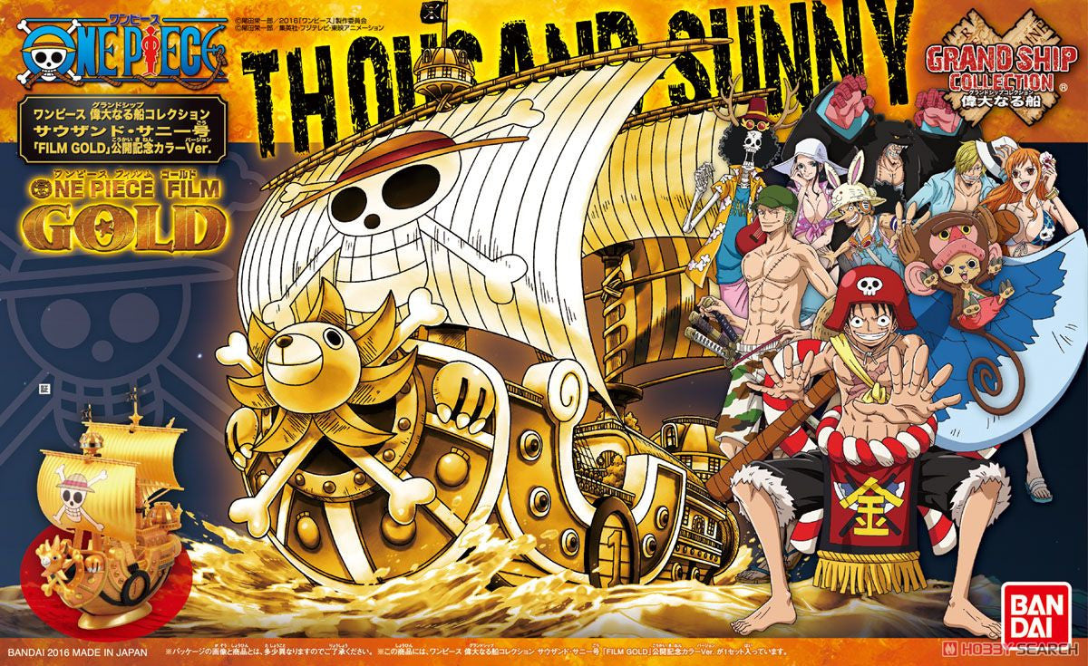[ONE PIECE] Grand Ship Collection - Thousand Sunny (Film Gold)