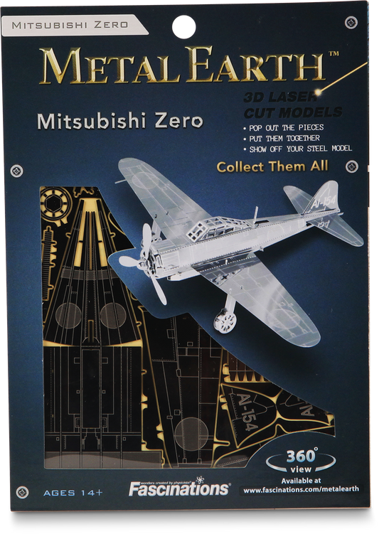 Metal Earth: Mitsubishi Zero