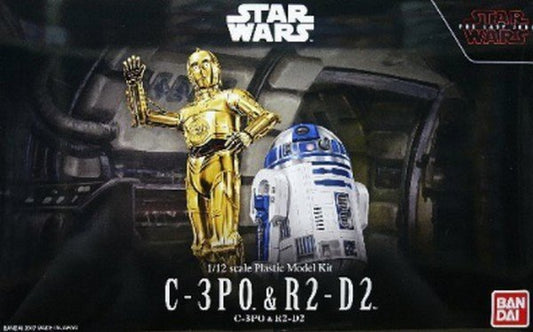 Bandai Star Wars 1/12 Scale - C-3PO & R2-D2