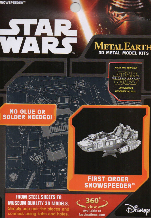 Metal Earth: First Order Snowspeeder