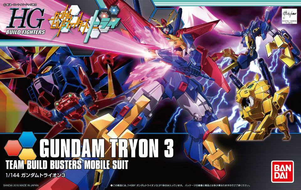 HG 1/144 Gundam Tryon 3