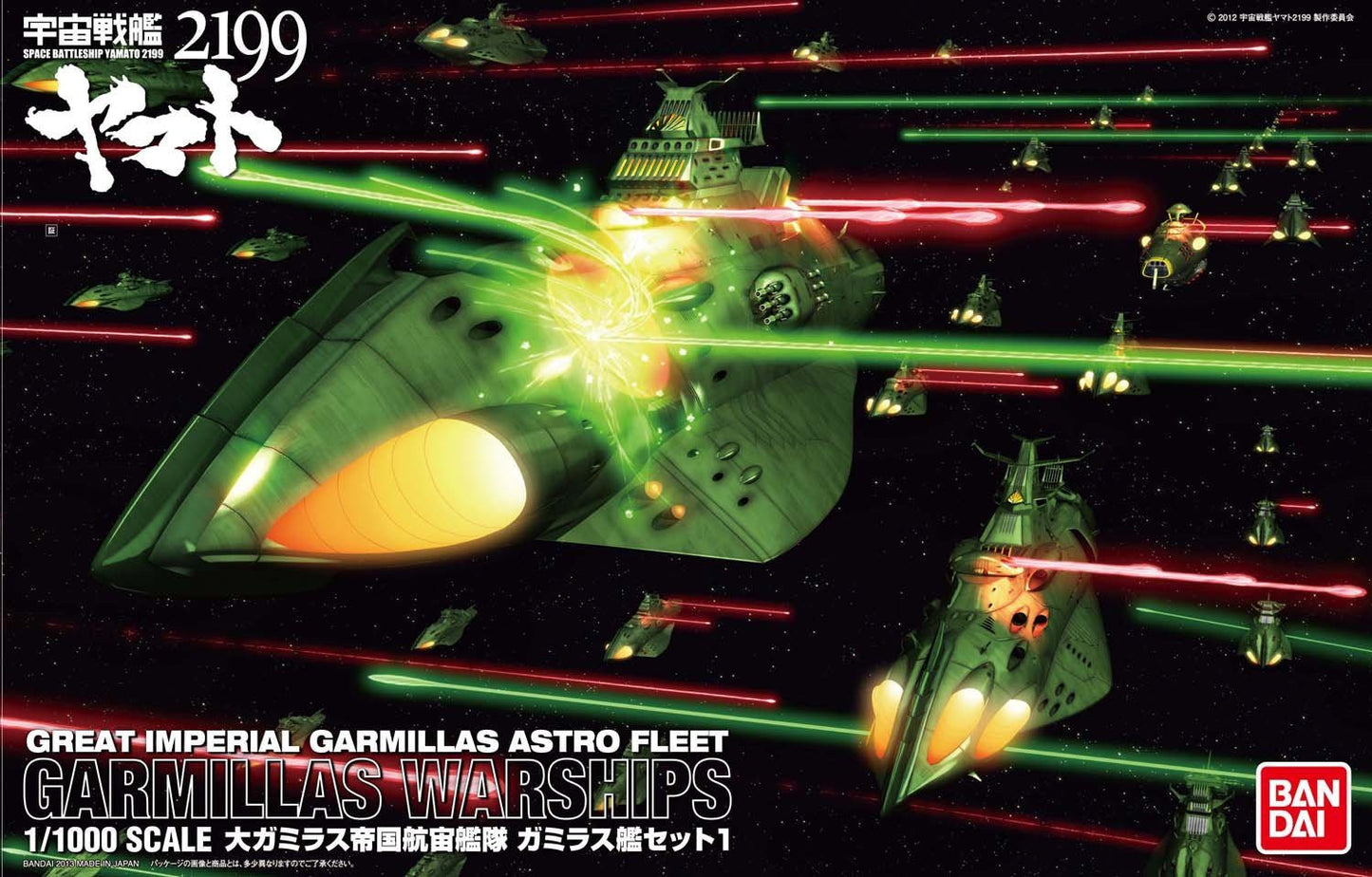 Star Blazers 2199 - Garmillas Warships 1/1000