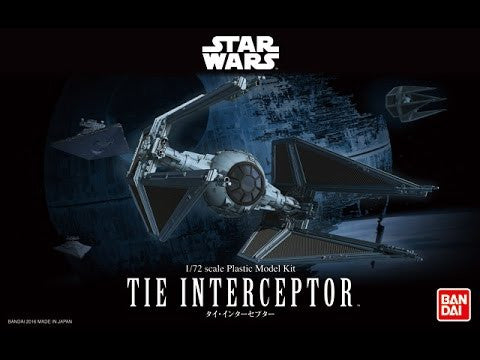 Bandai Star Wars 1/72 Scale - Tie Interceptor