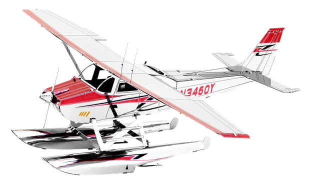 Metal Earth- Cessna 182 Floatplane