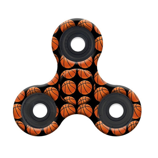 Stress Reliever Spinner: Basketball