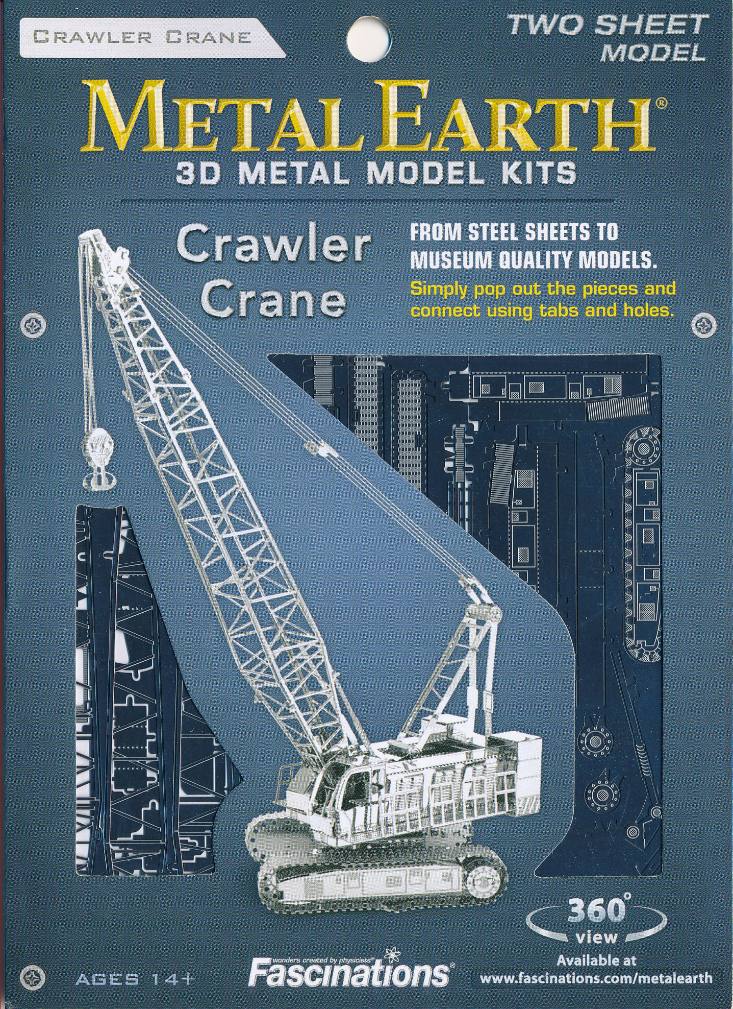 Metal Earth: Crawler Crane
