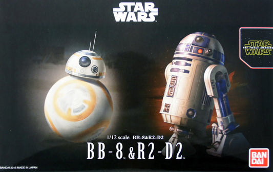 Bandai Star Wars 1/12 Scale - BB-8 & R2-D2