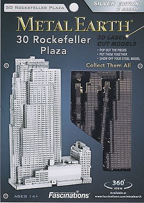 Metal Earth: 30 Rockefeller Plaza