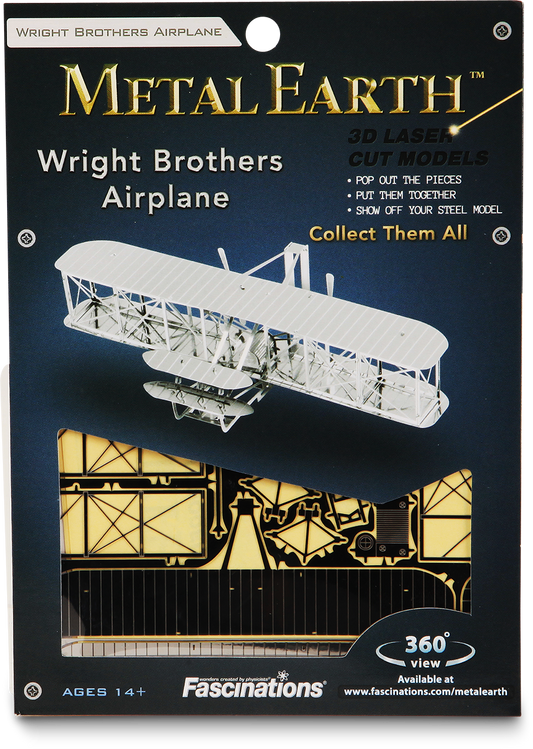 Metal Earth: Wright Brothers Airplane