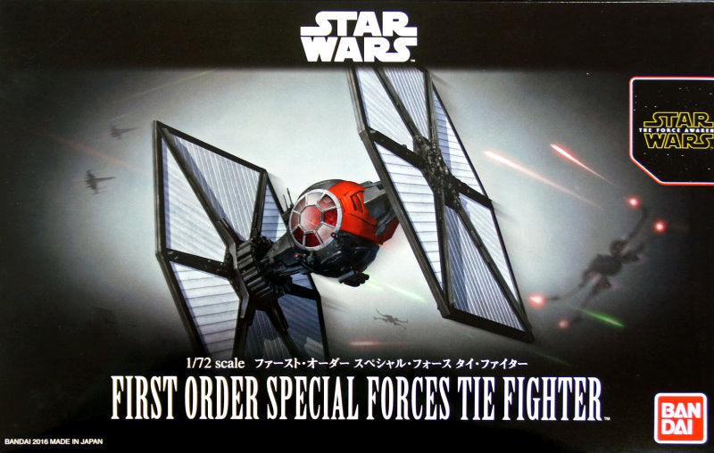 Bandai Star Wars 1/72 Scale - First Order Special Forces Tie Fighter