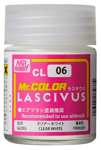 Mr. Color - CL06 LASCIVUS Gloss Clear White