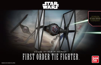 Bandai Star Wars 1/72 Scale - First Order Tie Fighter