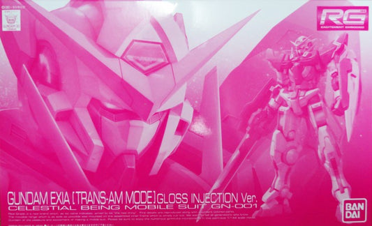 P-Bandai RG 1/144 Gundam Exia (Trans-Am Mode) Gloss Injection