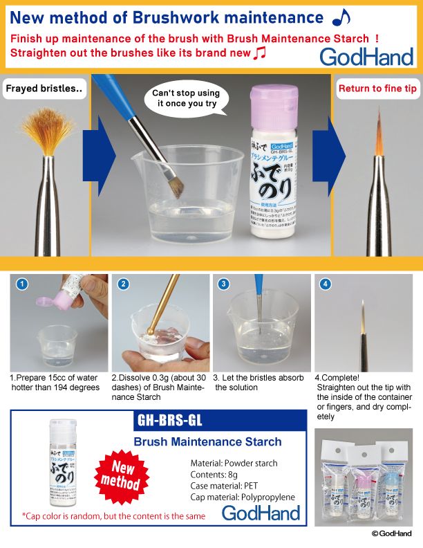 GodHand - Brush Maintenance Starch