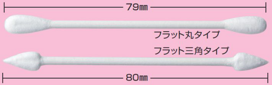 Mr. Cotton Swab (Flat Round / Triangle Type)